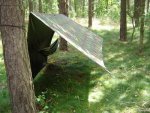 TARP PAŁATKA ZADASZENIE  2,4 x 2,4 / 5.76 m2